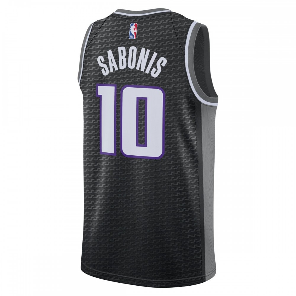 Domantas Sabonis Sacramento Kings Jordan Brand 2022/23 Statement Edition Swingman Jersey - Black-Pro Kit Vault | Brand New 26/27 Sports Jerseys